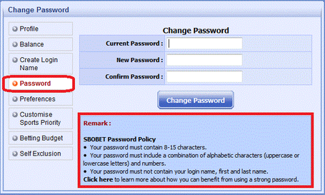 care mengubah password